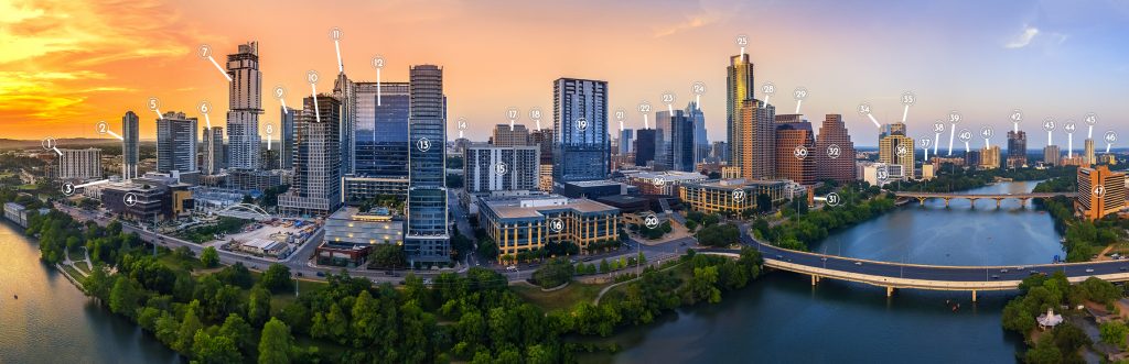 Map & Guide to Austin's Downtown Skyline - Seaholm Condos ...